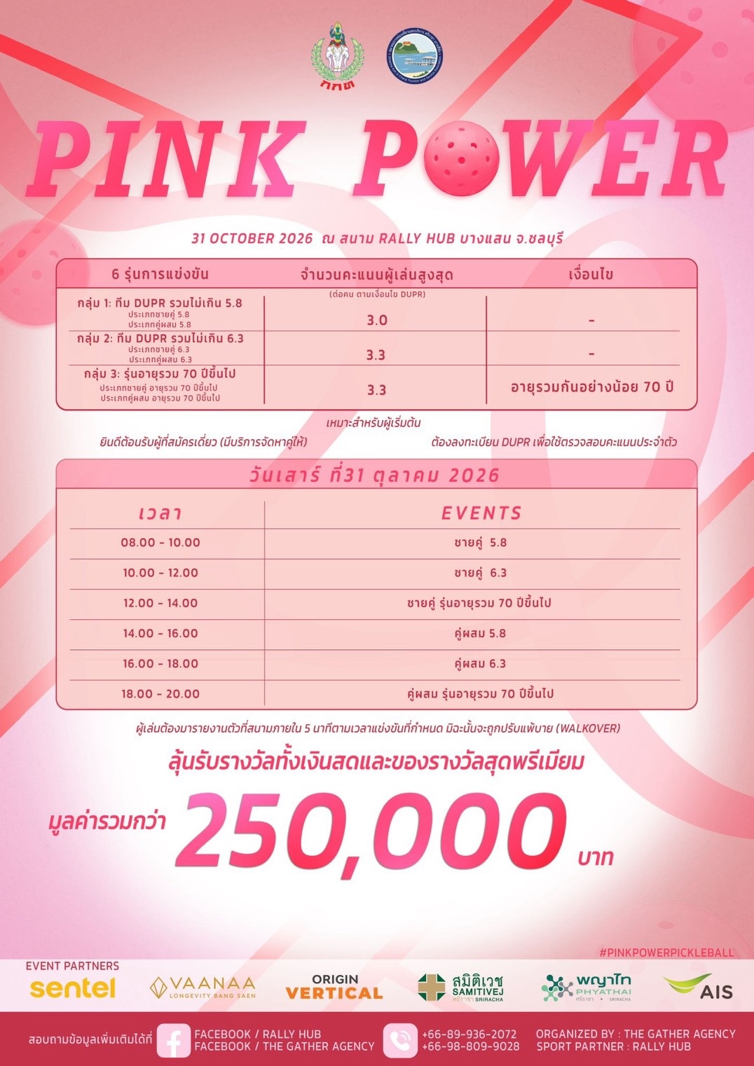 Pink Power Pickleball Tournament 2026 — image 2